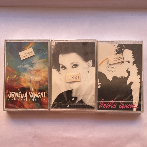 Lotto ornella vanoni - 3, mc