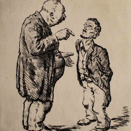 Otto quante ritratto - uomo, in