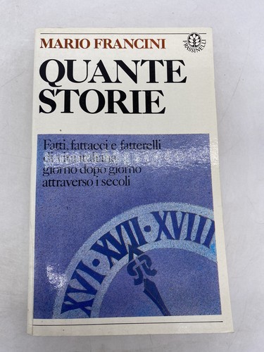 Mario francini quante storie - francini,