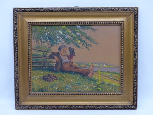 Acquerello originale lontano